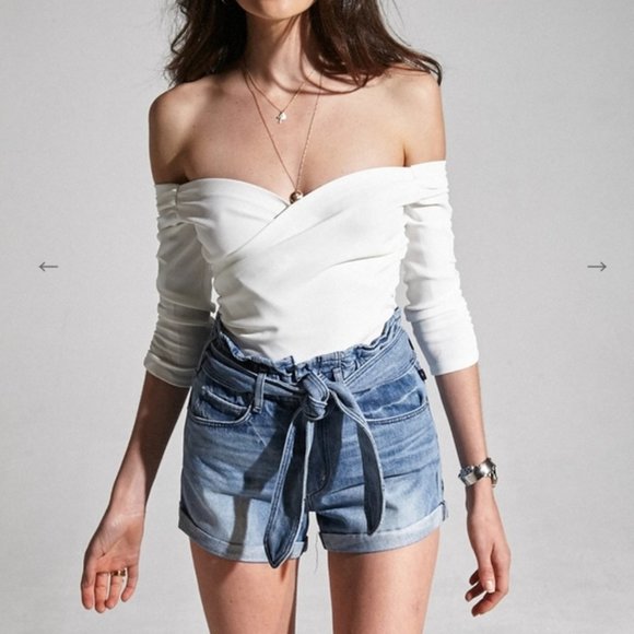mcguire denim shorts